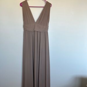 Lulus Heavenly Hues Maxi Dress Taupe